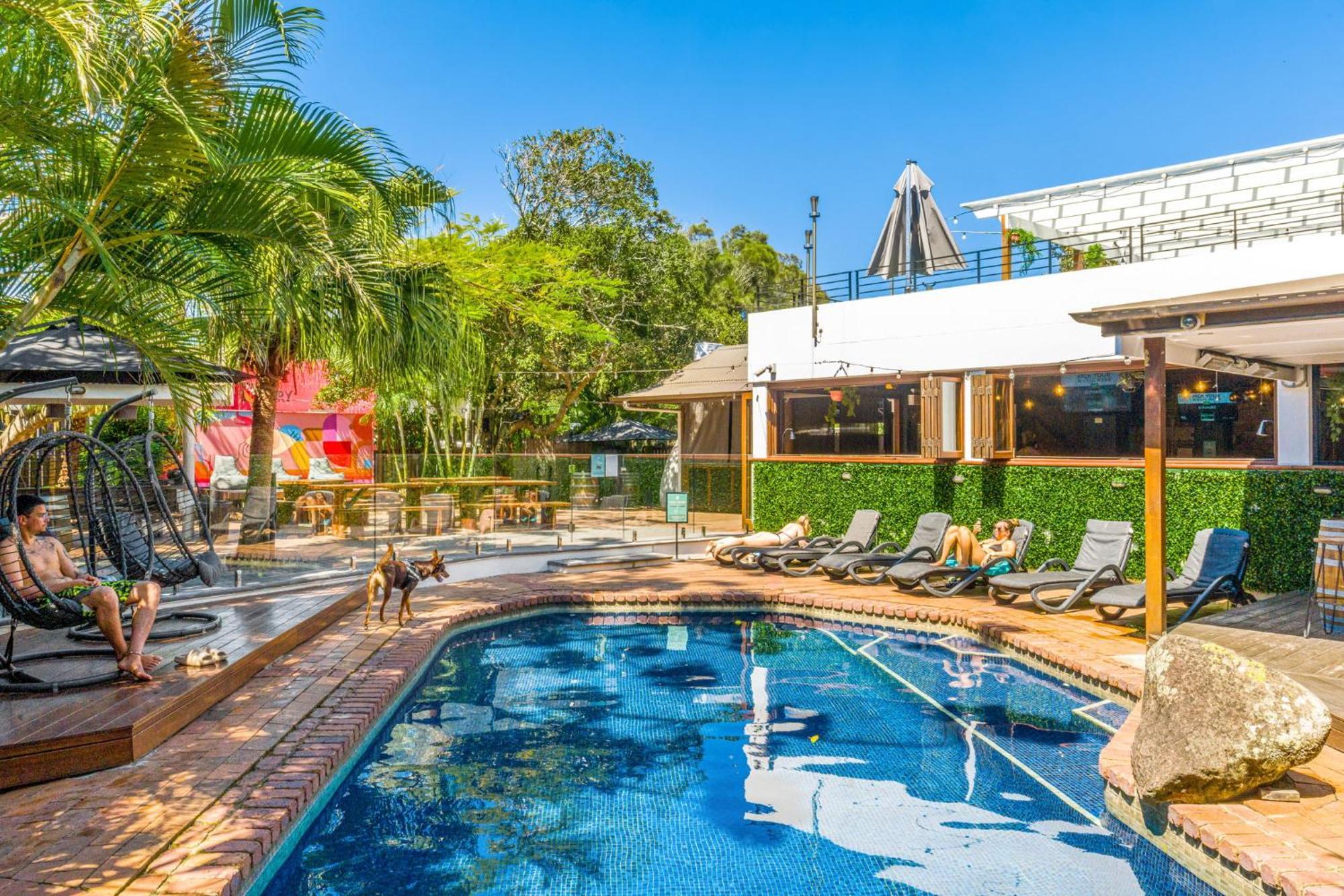Aquarius Backpackers Resort 바이런베이 외부 사진